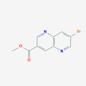 Methyl 7-bromo-1,5-naphthyridine-3-carboxylate