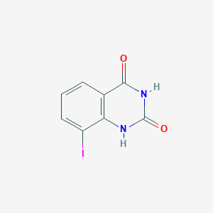 molecular formula C8H5IN2O2 B3030800 8-碘喹唑啉-2,4(1H,3H)-二酮 CAS No. 959236-79-4