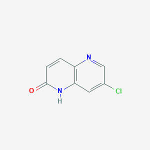 molecular formula C8H5ClN2O B3030810 7-氯-1,5-萘啶-2(1H)-酮 CAS No. 959616-26-3