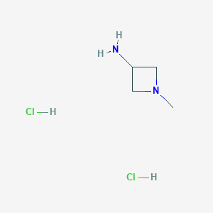 molecular formula C4H12Cl2N2 B3030814 1-Methylazetidin-3-amine dihydrochloride CAS No. 959918-41-3