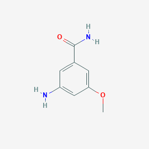 molecular formula C8H10N2O2 B3030819 3-Amino-5-methoxybenzamide CAS No. 960234-99-5