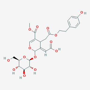 molecular formula C25H30O14 B3030824 Ligustrosidic acid CAS No. 96382-89-7