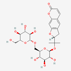 molecular formula C26H34O14 B3030831 Decuroside I CAS No. 96638-79-8