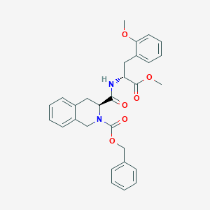molecular formula C29H30N2O6 B3030835 胆囊收缩素-33（人） CAS No. 96827-04-2
