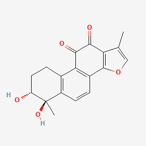 molecular formula C18H16O5 B3030843 Tanshindiol C CAS No. 97465-71-9