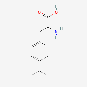 molecular formula C12H17NO2 B3030864 DL-P-Isopropylphenylalanine CAS No. 98708-79-3