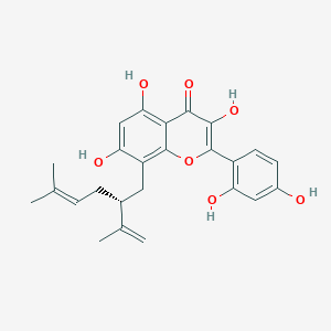 molecular formula C25H26O7 B3030866 Kushenol C CAS No. 99119-73-0