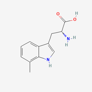 molecular formula C12H14N2O2 B3030869 7-Methyl-D-tryptophan CAS No. 99295-80-4