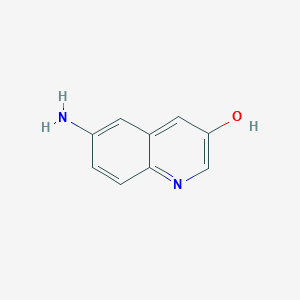 molecular formula C9H8N2O B3030875 6-氨基喹啉-3-醇 CAS No. 99513-22-1