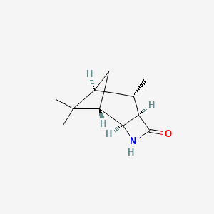 (1S,2S,5R,6S,7S)-6,8,8-Trimethyl-3-azatricyclo[5.1.1.02,5]nonan-4-one