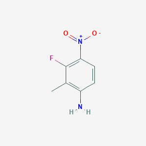 molecular formula C7H7FN2O2 B3030884 3-Fluoro-2-methyl-4-nitroaniline CAS No. 1000342-98-2