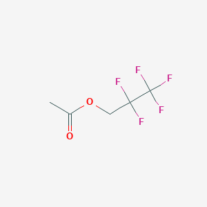 molecular formula C5H5F5O2 B3030905 2,2,3,3,3-五氟丙基乙酸酯 CAS No. 1031928-86-5