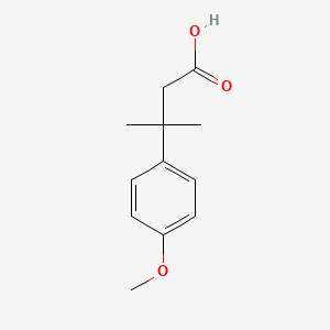 3-(4-Methoxyphenyl)-3-methylbutanoic acid