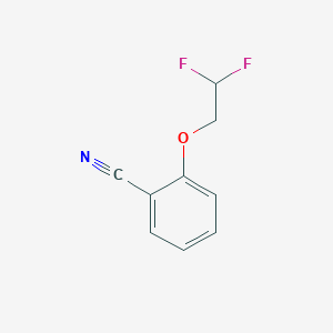 molecular formula C9H7F2NO B3030954 2-(2,2-Difluoroethoxy)benzonitrile CAS No. 1160246-19-4