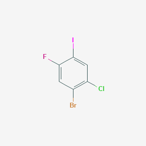 1-Bromo-2-chloro-5-fluoro-4-iodobenzene