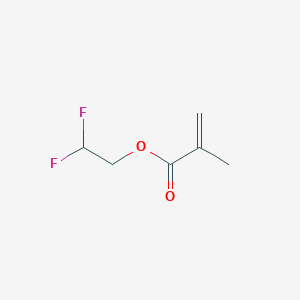 molecular formula C6H8F2O2 B3030959 2,2-二氟乙基 2-甲基丙-2-烯酸酯 CAS No. 116355-49-8
