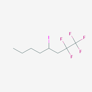 molecular formula C8H12F5I B3030968 4-碘-1,1,1,2,2-五氟辛烷 CAS No. 117539-28-3