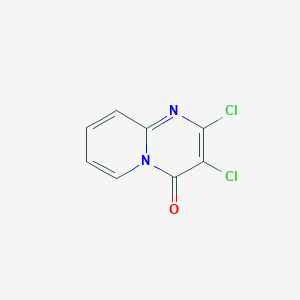 molecular formula C8H4Cl2N2O B3030972 2,3-Dichloropyrido[1,2-A]pyrimidin-4-one CAS No. 117890-82-1