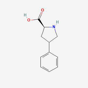 molecular formula C11H13NO2 B3030986 4-Phenyl-L-proline CAS No. 1195728-65-4