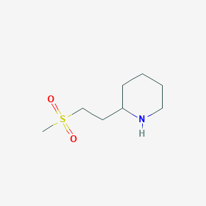 2-(2-(Methylsulfonyl)ethyl)piperidine