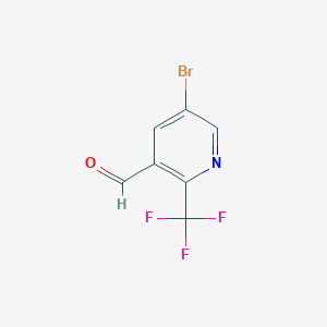 5-Bromo-2-(trifluoromethyl)nicotinaldehyde