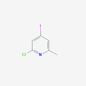 2-Chloro-4-iodo-6-methylpyridine