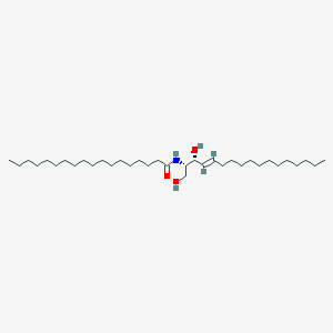 molecular formula C35H69NO3 B3031010 N-[(E,2S,3R)-1,3-二羟基十七碳烯-4-烯-2-基]十八烷酰胺 CAS No. 123065-42-9