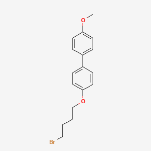 molecular formula C17H19BrO2 B3031036 1,1'-Biphenyl, 4-(4-bromobutoxy)-4'-methoxy- CAS No. 130474-47-4
