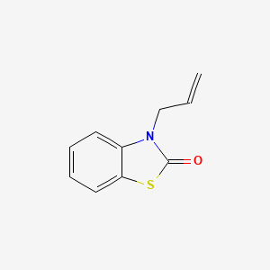 molecular formula C10H9NOS B3031054 3-Allyl-2,3-dihydro-1,3-benzothiazol-2-one CAS No. 13449-08-6