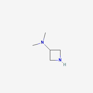 molecular formula C5H12N2 B3031073 N,N-dimethylazetidin-3-amine CAS No. 138022-85-2