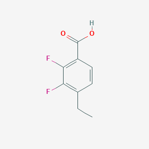 molecular formula C9H8F2O2 B3031089 4-乙基-2,3-二氟苯甲酸 CAS No. 1429636-88-3