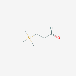 molecular formula C6H14OSi B3031177 3-Trimethylsilylpropanal CAS No. 18146-03-7