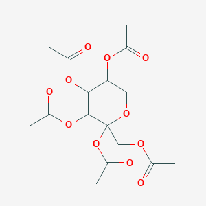 beta-D-Fructopyranose, pentaacetate