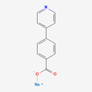 B3031231 Sodium 4-(pyridin-4-yl)benzoate CAS No. 207798-97-8