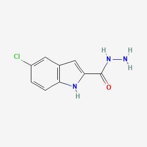 molecular formula C9H8ClN3O B3031235 5-氯-1H-吲哚-2-甲酰肼 CAS No. 20948-67-8