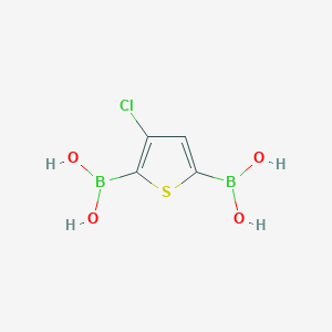 3-Chlorothiophene-2,5-diboronic acid