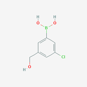 5-Chloro-3-(hydroxymethyl)phenylboronic acid