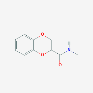 molecular formula C10H11NO3 B3031251 N-methyl-2,3-dihydro-1,4-benzodioxine-2-carboxamide CAS No. 21398-80-1