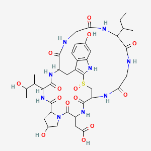 molecular formula C39H53N9O14S B3031255 epsilon-Amanitin CAS No. 21705-02-2