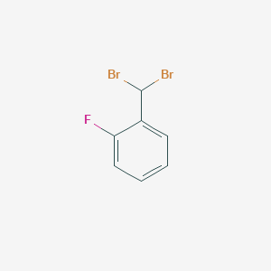B3031267 1-(Dibromomethyl)-2-fluorobenzene CAS No. 220141-76-4