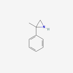 molecular formula C9H11N B3031282 2-甲基-2-苯基氮杂环丁烷 CAS No. 22596-57-2