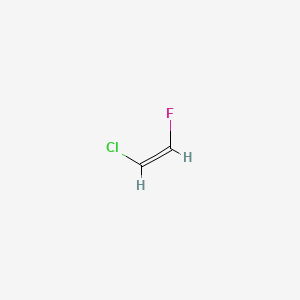 molecular formula C2H2ClF B3031283 (Z)-1-氯-2-氟乙烯 CAS No. 2268-31-7