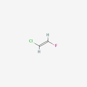 molecular formula C2H2ClF B3031284 1-氯-2-氟乙烯 CAS No. 2268-32-8