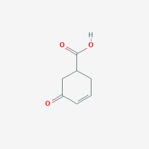 molecular formula C7H8O3 B3031285 5-Oxocyclohex-3-enecarboxylic acid CAS No. 22748-45-4
