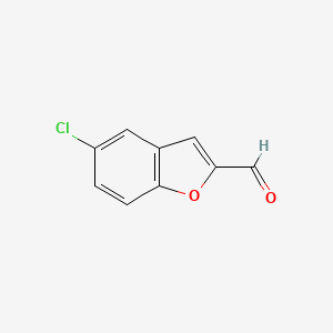 molecular formula C9H5ClO2 B3031290 5-氯苯并呋喃-2-甲醛 CAS No. 23145-14-4