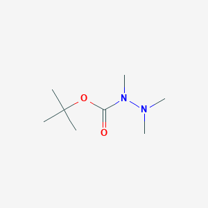 molecular formula C8H18N2O2 B3031293 N,N',N'-trimethylhydrazinecarboxylic acid tert-butyl ester CAS No. 232615-10-0
