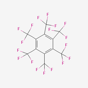 molecular formula C12F18 B3031296 六(三氟甲基)苯 CAS No. 2340-93-4
