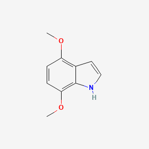 molecular formula C10H11NO2 B3031301 4,7-二甲氧基-1H-吲哚 CAS No. 23876-39-3