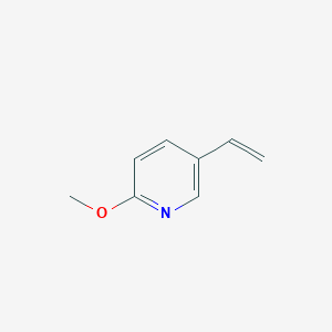 molecular formula C8H9NO B3031317 5-乙烯基-2-甲氧基吡啶 CAS No. 24674-39-3