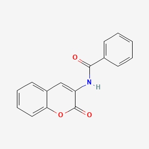 molecular formula C16H11NO3 B3031337 3-Benzamidocoumarin CAS No. 2549-08-8